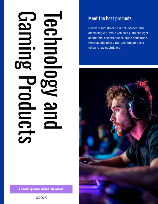 Digital Pulse template preview